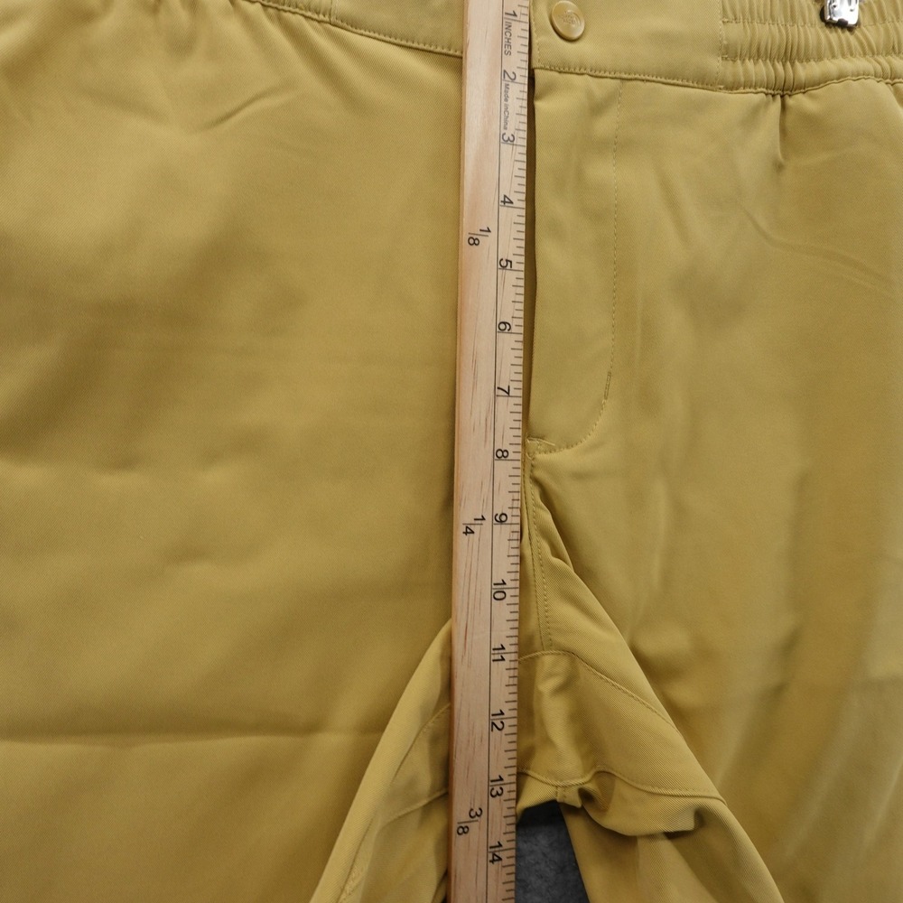 The North Face Performance Shorts 30 Yellow Activewear Men Stretch Summer New - Picture 8 of 15